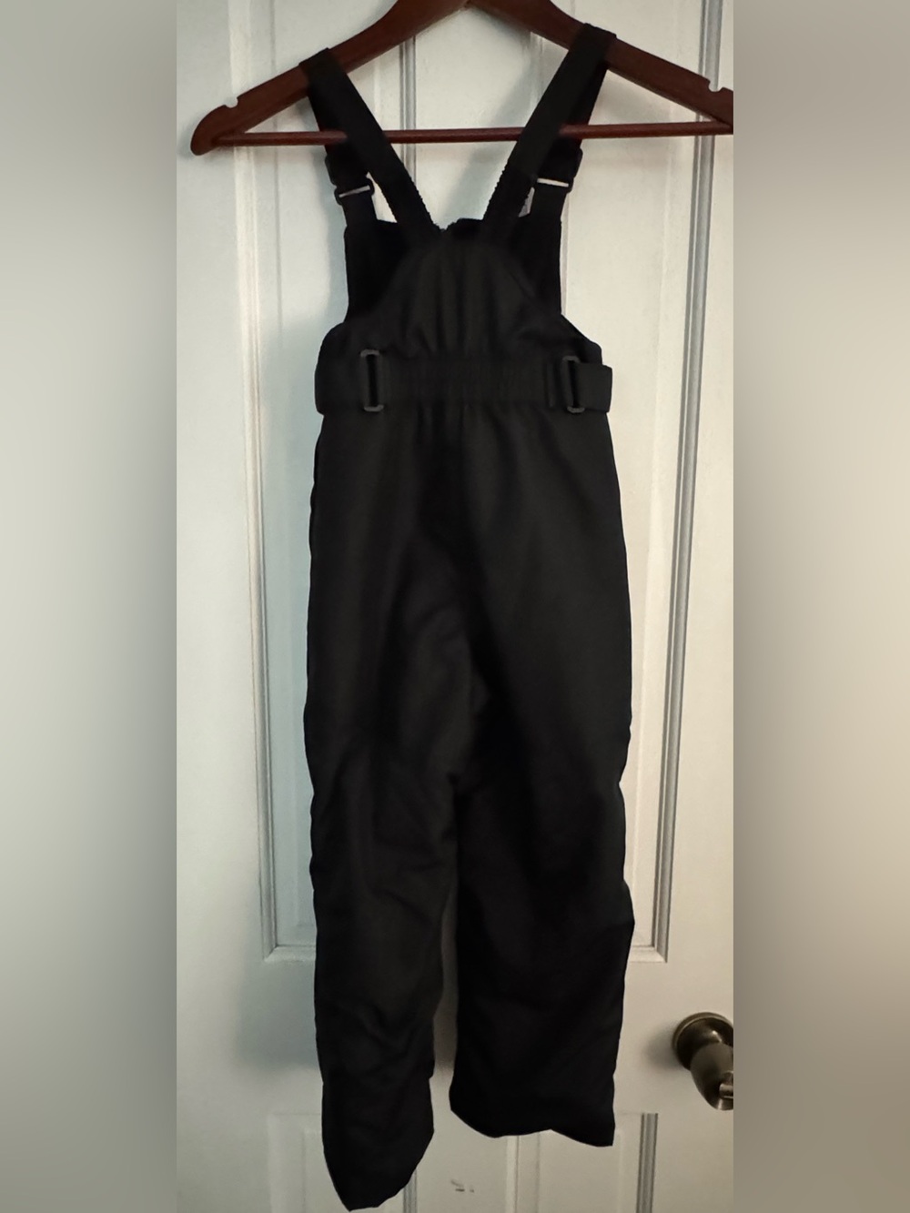 Cat & Jack Black Kids Snow Overalls - Picture 2 of 4